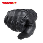 Real Leather Motorcycle Gloves from MOGEBIKE
