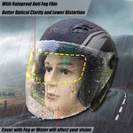 Helmet Anti-Fog Patch Film Rainproof Lens Film