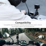 Vamson for GoPro 11 10 9 8 Motorcycle Holder Handlebar