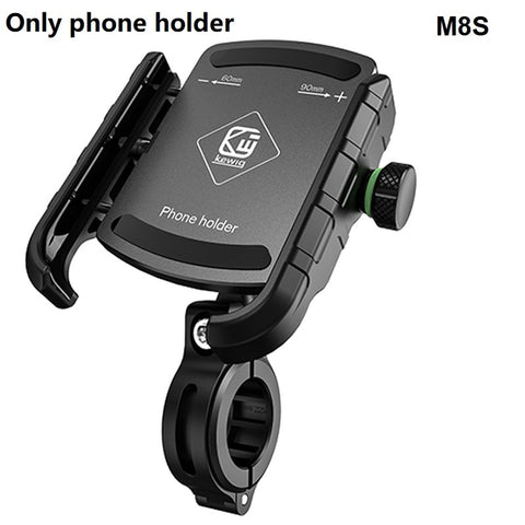 Motorcycle Phone Holder Wireless Charging Cradle
